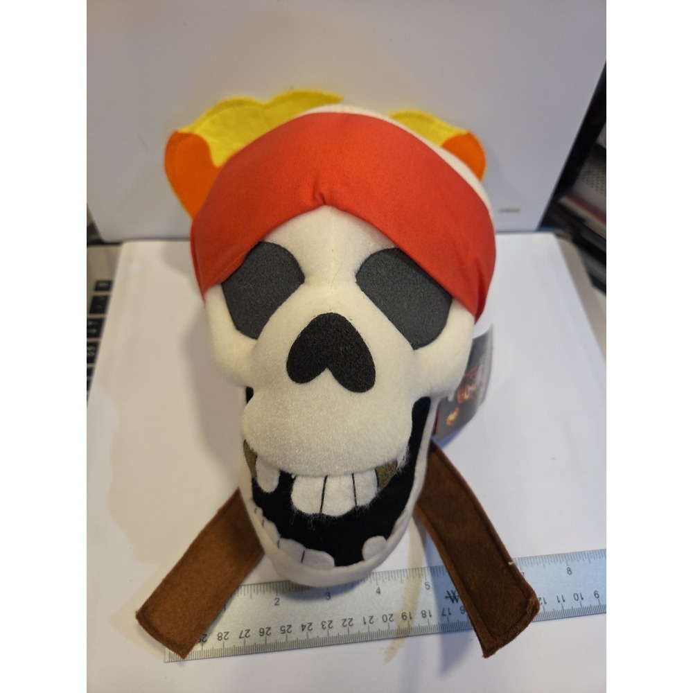 Pirates of the Caribbean Dead Man's Chest (Sega Prize Plush Skull 9" New w/Tags)
